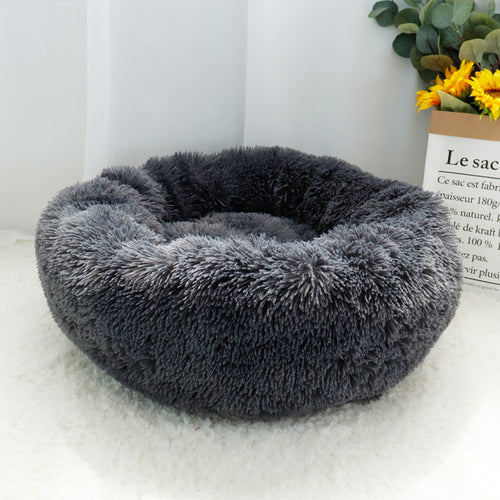 Fluffy Donut Pet Bed