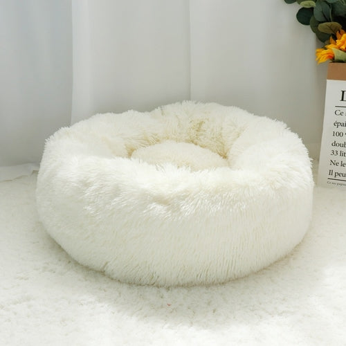 Fluffy Donut Pet Bed