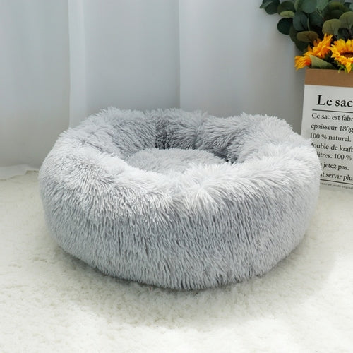 Fluffy Donut Pet Bed
